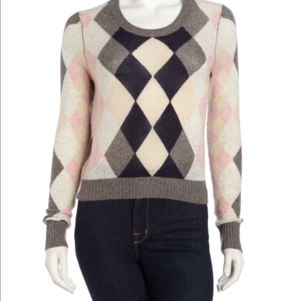 John & Jenn Argyle 100% Cashmere Sweater